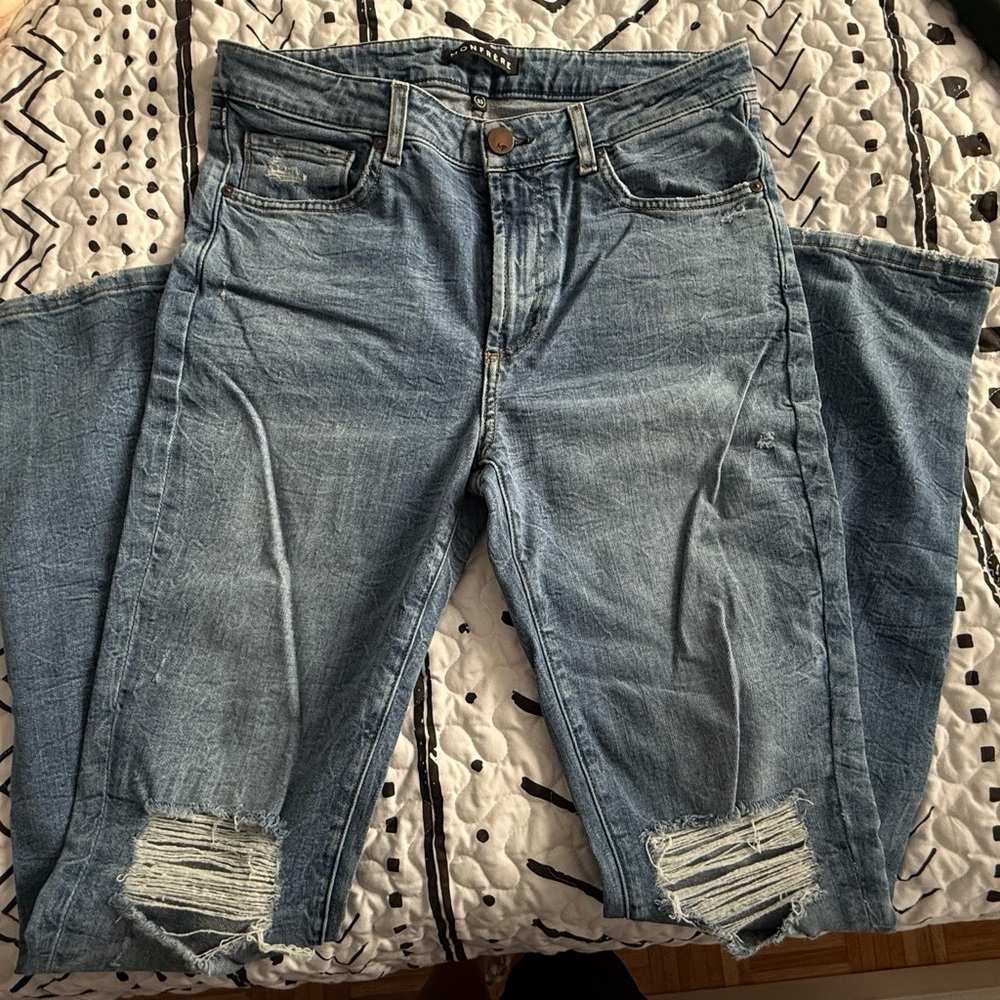 ‼️SOLD‼️Monfrere Men’s Distressed Skinny Jeans size 33